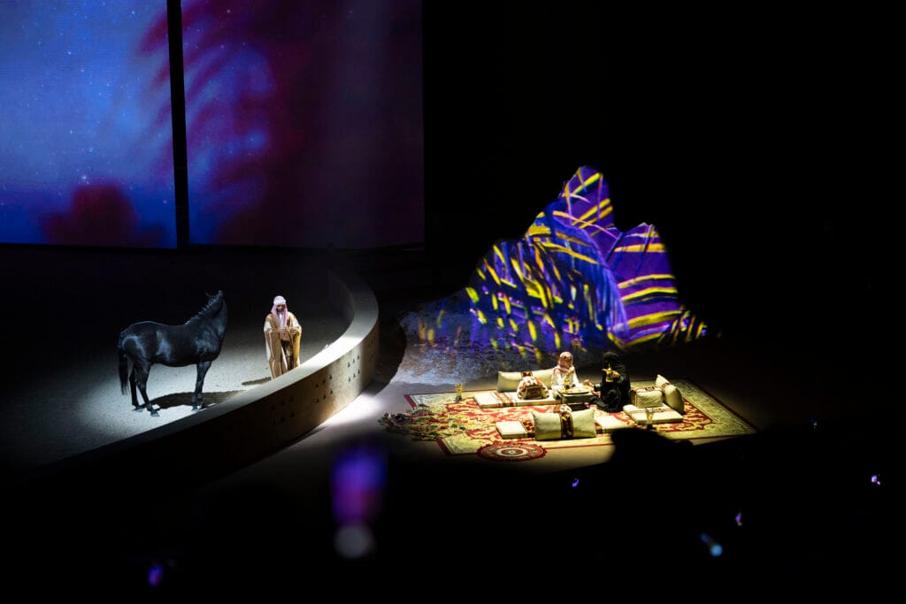Arabian Nights setting.